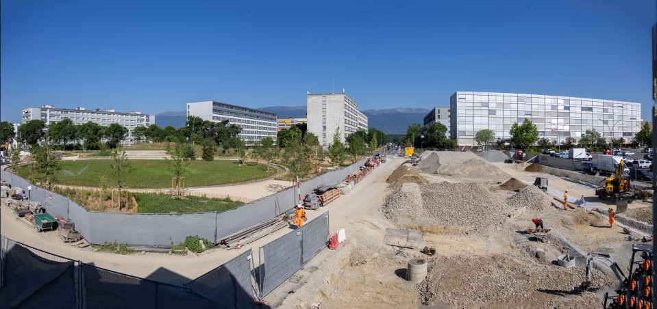 Mots et images du chantier de Cœur de cité