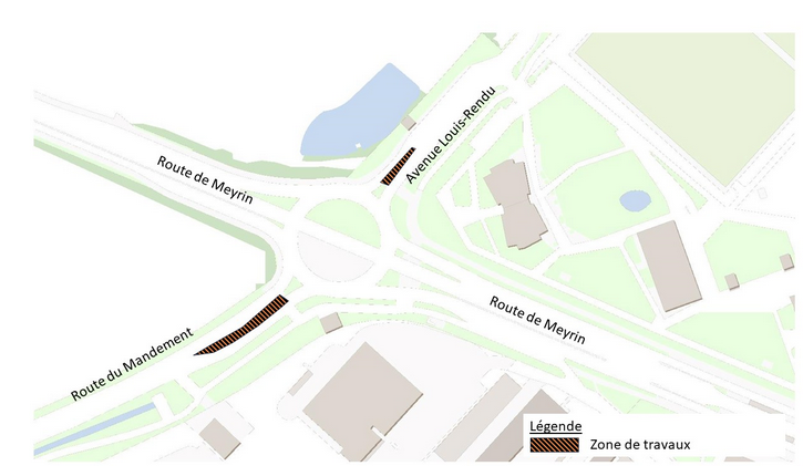 Travaux aménagements routiers