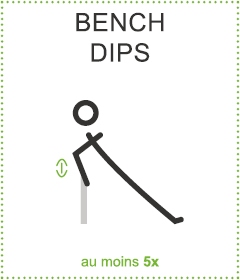 Bench dips