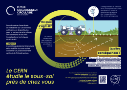 CERN étude des sols