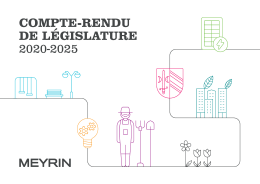 Compte rendu de legislature 2020-2025