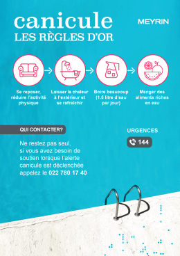 Prévention canicule