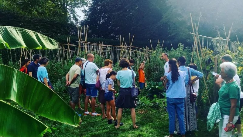 Visite des Jardins de Voltaire, au château de Ferney-Voltaire