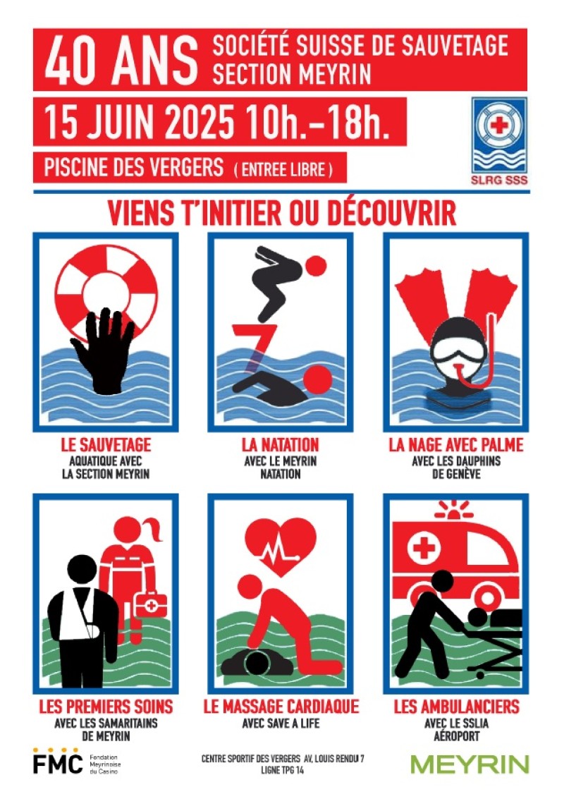 40 ans - Célébration de la Société Suisse de Sauvetage 40 ans - Célébration de la Société Suisse de Sauvetage