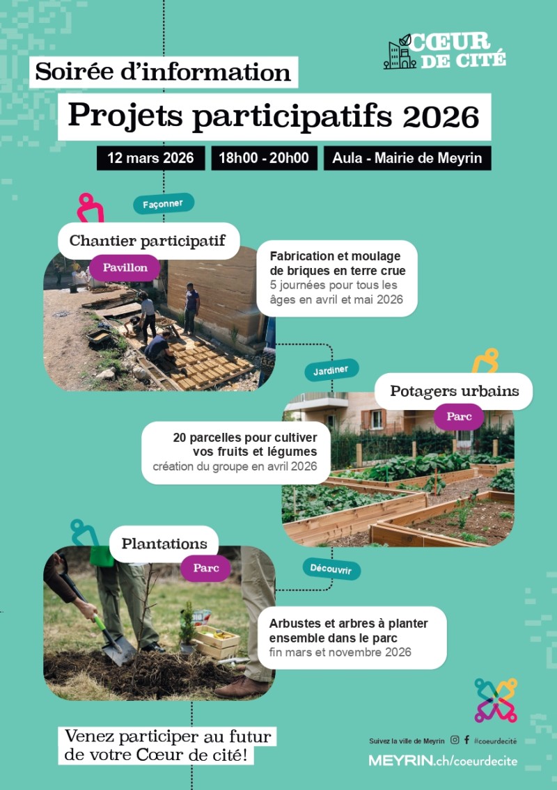 soirée information projets participatifs 2026 coeur de cité