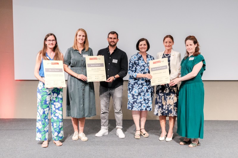 Remise du prix à Berne