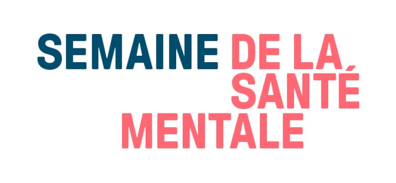 Logo semaine de la santé mentale