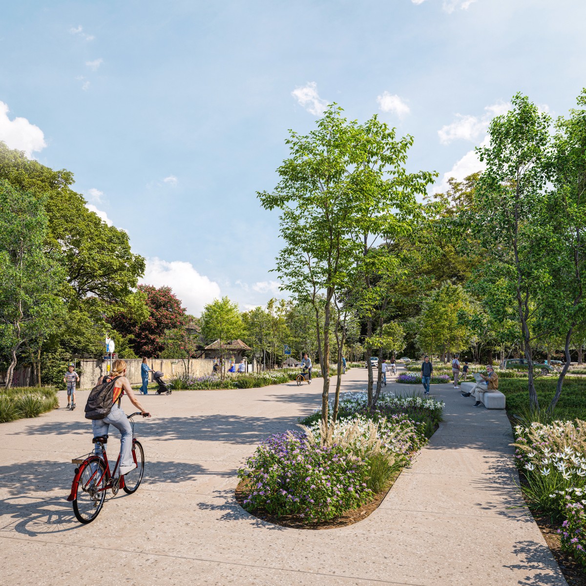 Réaménagement avenues des Vernes et de Vaudagne 