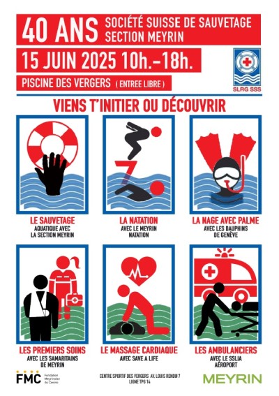 40 ans - Célébration de la Société Suisse de Sauvetage 40 ans - Célébration de la Société Suisse de Sauvetage